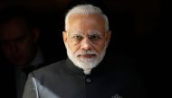 (FILES) A file photo of India's Prime Minister Narendra Modi in central London on April 18, 2018. AFP / Tolga AKMEN