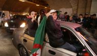 Hundreds of people celebrate during a demonstration after the resignation of Algerian President Abdelaziz Bouteflika, on April 02, 2019 in Algiers, Algeria. ( Farouk Batiche - Anadolu Agency )
