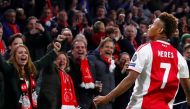 Ajax's David Neres. REUTERS/Wolfgang Rattay