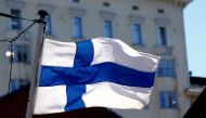 Finland flag flutters in Helsinki, May 3, 2017. Reuters/ Ints Kalnins