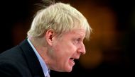 FILE PHOTO: Former British Foreign Secretary Boris Johnson gives a speech at the JCB Headquarters in Rocester, Staffordshire, Britain, January 18, 2019. REUTERS/Andrew Yates
