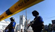 File picture of Sri Lankan investigating officials after the blasts that rocked the country