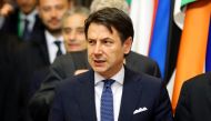 Italian Prime Minister Giuseppe Conte leaves after the European Union summit at the Europa, the EU Council headquarters on May 28, 2019 in Brussels, Belgium. Dursun Aydemir - Anadolu