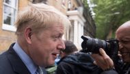 PM hopeful Boris Johnson leaves his home in London, Britain, June 13, 2019. REUTERS/Simon Dawson