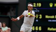 Spain's Rafael Nadal in action during his semi-final match against Serbia's Novak Djokovic REUTERS/Andrew Couldridge/File Photo
