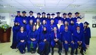 Riyaz Amed Bakali, Founder Director of TNG School, with guests and graduates of Class of 2019. 