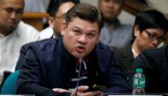 File photo of Paolo Duterte, son of President Rodrigo Duterte, testifies at a Senate hearing on drug smuggling in Pasay, Metro Manila, Philippines, September 7, 2017. REUTERS/Erik De Castro/File Photo