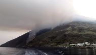  The Stromboli volcano is pictured in eruption on July 3, 2019, on the Stromboli island, north of Sicily. AFP / Giovanni Isolino 