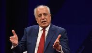 File photo of US special representative for Afghan peace and reconciliation Zalmay Khalilzad. (AFP / WAKIL KOHSAR) 