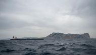 A picture shows supertanker Grace 1 off the coast of Gibraltar on July 6, 2019. Iran demanded on July 5, 2019 that Britain immediately release an oil tanker it has detained in Gibraltar, accusing it of acting at the bidding of the United States. AFP / JOR