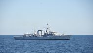 Royal Navy vessel HMS Montrose at sea during Baltic Operations in this photo taken June 15, 2014. Mass Communication Specialist 1st Class Adam C. Stapleton/U.S. Navy/Handout via REUTERS