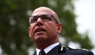 FILE PHOTO: Assistant Commissioner of the London Metropolitan Police Neil Basu speaks to the media in London, Britain, August 14, 2018. REUTERS/Hannah McKay/File Photo