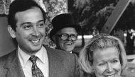 Princess Christina (R) poses with her husband Jorge Guillermo, in The Hague, the Netherlands, on June 1, 1980.  - Netherlands OUT / AFP / ANP / Martijn Beekman 