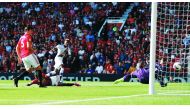 Crystal Palace's Patrick van Aanholt scores their second goal. (Action Images via Reuters/Paul Childs) 