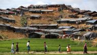 Rohingya Muslims live in makeshift camps on hills at Cox's Bazar, Bangladesh on September 11, 2017. Zakir Hossain Chowdhury / Anadolu Agency