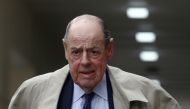 Conservative Member of Parliament Nicholas Soames walks in Westminster, in London, Britain September 3, 2019. Reuters/Simon Dawson