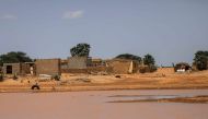 Buildings are seen aftermath of the flash floods in White Nile State, Khartoum, Sudan on September 05, 2019.  Mahmoud Hjaj - Anadolu 