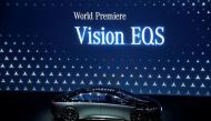 Mercedes-Benz Vision EQS is pictured at the 2019 Frankfurt Motor Show (IAA) in Frankfurt, Germany, September 10, 2019. REUTERS/Ralph Orlowski