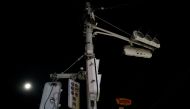 File photo of not working traffic signals are seen in a blackout caused by Typhoon Faxai in Kisarazu, Chiba prefecture, Japan September 9, 2019. REUTERS/Issei Kato/File Photo