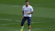 FILE PHOTO: Paris Saint-Germain's Argentine forward Mauro Icardi. AFP / GEOFFROY VAN DER HASSELT

