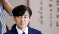 FILE PHOTO: Justice Minister nominee Cho Kuk attends a hearing at the national assembly in Seoul, South Korea, September 6, 2019. REUTERS/Kim Hong-Ji/File Photo