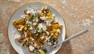 Chilaquiles are warm and soft like enchiladas, but lighter, simpler and more snackable. MUST CREDIT: Photo for The Washington Post by Tom McCorkle