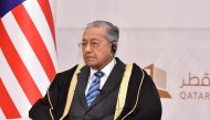 File picture of Malaysian Prime Minister Mahathir Mohamad. 