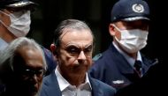 Former Nissan Motor Chariman Carlos Ghosn leaves the Tokyo Detention House in Tokyo, Japan April 25, 2019. REUTERS/Issei Kato/