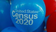 Balloons decorate an event for community activists and local government leaders to mark the one-year-out launch of the 2020 Census efforts in Boston, April 1, 2019. Reuters / Brian Snyder
 