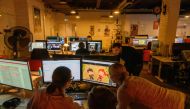 Representative image (Employees work at Parovoz animation studio in Moscow on February 1 2019 which, with its Netflix contracts, is at the forefront of a resurgence of animation industry. AFP / Mladen Antonov) 