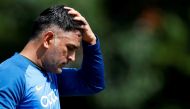 FILE PHOTO: India's MS Dhoni during nets Action Images via Reuters/Andrew Boyers/File Photo