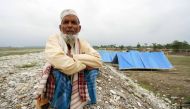 A villager from a Muslim community sits at a relief camp in Narayanguri village in Baksa district in the northeastern Indian state of Assam May 4, 2014. Reuters/Utpal Baruah