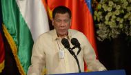 Advocates said the government move was the latest attack on press freedom under Duterte (pictured), who has already tangled with a top newspaper and a website.