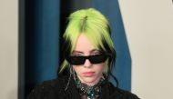 US singer-songwriter Billie Eilish attends the 2020 Vanity Fair Oscar Party following the 92nd Oscars at The Wallis Annenberg Center for the Performing Arts in Beverly Hills on February 9, 2020. / AFP / Jean-Baptiste Lacroix 