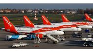  FILE PHOTO: EasyJet planes pictured at Tegel airport in Berlin, Germany, November 14, 2019. REUTERS/Fabrizio Bensch/File Photo 