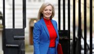 FILE PHOTO: Britain's Secretary of State for International Trade Liz Truss is seen outside Downing Street in London, Britain, February 14, 2020. REUTERS/Peter Nicholls/File Photo