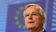 Michel Barnier, Brexit chief negotiator for Europe on future ties with Britain, gives a news conference after the first week of EU-UK negotiations, in Brussels, March 5, 2020. Reuters/Johanna Geron