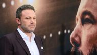 US actor Ben Affleck arrives during the red carpet for Warner's premiere of 