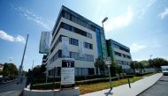 FILE PHOTO: The headquarters of biopharmaceutical company Biontech are seen in Mainz, Germany July 31, 2018. REUTERS/Ralph Orlowski - RC1EB5C44CE0/File Photo