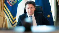 Italy's Prime Minister Giuseppe Conte. AFP / Palazzo Chigi 