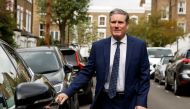 Britain's Labour Party leader Keir Starmer leaves his home in London, following the outbreak of the coronavirus disease (COVID-19), London, Britain, April 29, 2020. REUTERS/John Sibley