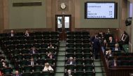 The Polish Parliament session in Warsaw, Poland May 7, 2020. Slawomir Kaminski/Agencja Gazeta via REUTERS 