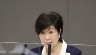 Tokyo governor Yuriko Koike answers questions during the Tokyo Metropolitan Assembly plenary session on June 2, 2020. - Japan OUT / AFP / JIJI PRESS / STR