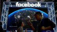  A Facebook sign. REUTERS/Aly Song/File Photo