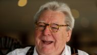 FILE PHOTO: British film director Sir Alan Parker, for the second edition of the Valletta Film Festival during which his 1978 film Midnight Express is being screened, talks to local media at a hotel in Valletta, Malta, June 4, 2016. REUTERS/Darrin Zammit 