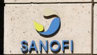 FILE PHOTO: The logo of Sanofi is seen at the company's headquarters in Paris, France, April 24, 2020. REUTERS/Charles Platiau/File Photo