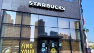 A Starbucks cafe that has been closed temporarily due to the coronavirus disease (COVID-19) is pictured in Paju, South Korea, August 18, 2020. REUTERS/Dogyun Kim