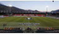 FILE PHOTO: Stade Tourbillon, Sion, Switzerland - 10/12/15 General view before the game Action Images via Reuters / Lee Smit