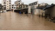 Flooding is seen in Lycee de Yoff Village in Dakar, Senegal, September 5, 2020.