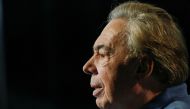 Composer Andrew Lloyd Webber speaks during an interview with Reuters in New York, U.S., March 5, 2018. REUTERS/Eduardo Munoz/File Photo